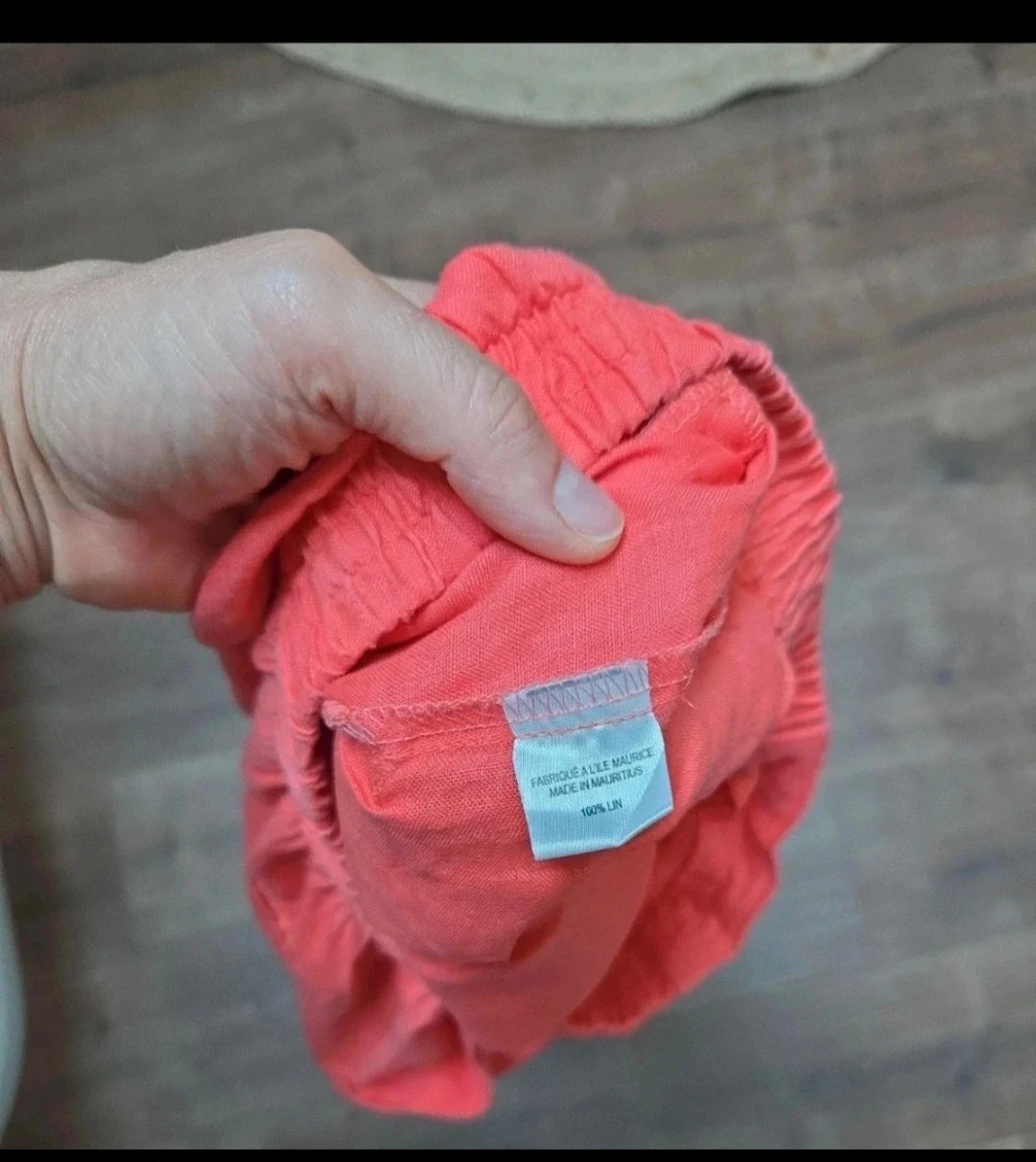 Roze korrelfijne lijnbroek S club med – photo 5